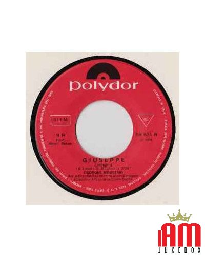 Lo Straniero [Georges Moustaki] - Vinyl 7", 45 RPM, Mono