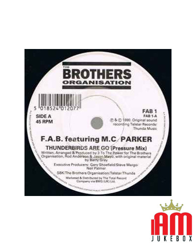 Thunderbirds Are Go [F.A.B.,...] - Vinyl 7", 45 RPM, Single [product.brand] 1 - Shop I'm Jukebox 