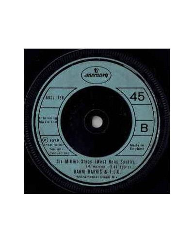 Six Million Steps (West Runs South) [Rahni Harris,...] – Vinyl 7", 45 RPM, Single [product.brand] 1 - Shop I'm Jukebox 