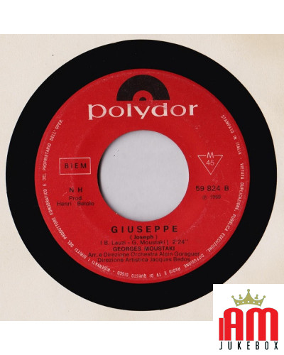 Der Fremde [Georges Moustaki] - Vinyl 7, 45 RPM, Mono [product.brand] 1 - Shop I'm Jukebox 