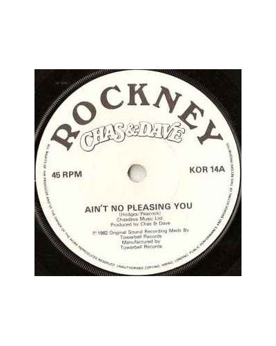 Ain't No Pleasing You [Chas And Dave] – Vinyl 7", 45 RPM, Single [product.brand] 1 - Shop I'm Jukebox 