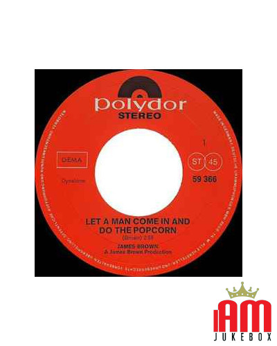 Let A Man Come In And Do The Popcorn [James Brown] - Vinyl 7", 45 RPM, Single, Stereo [product.brand] 1 - Shop I'm Jukebox 