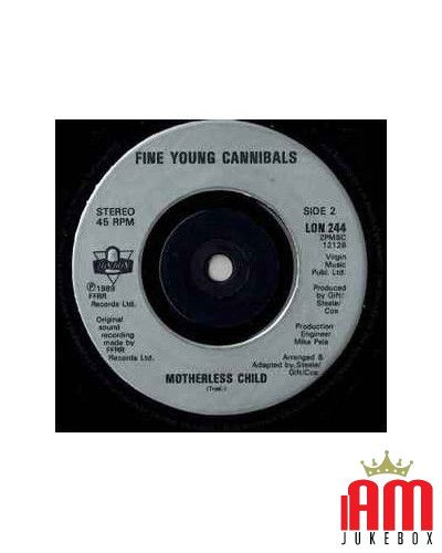 Je ne suis pas l'homme que j'étais [Fine Young Cannibals] - Vinyl 7", 45 RPM, Single, Stéréo [product.brand] 1 - Shop I'm Jukebo