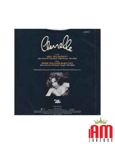 Will You Satisfy? [Cherrelle] - Vinyl 7", 45 RPM, Single, Stereo [product.brand] 1 - Shop I'm Jukebox 