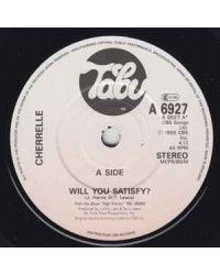 Will You Satisfy? [Cherrelle] - Vinyl 7", 45 RPM, Single, Stereo [product.brand] 1 - Shop I'm Jukebox