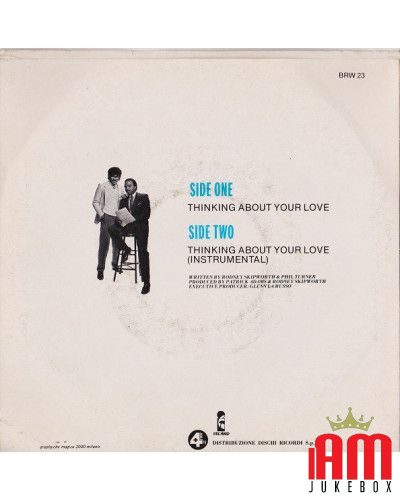 Thinking About Your Love [Skipworth & Turner] – Vinyl 7", 45 RPM [product.brand] 1 - Shop I'm Jukebox 