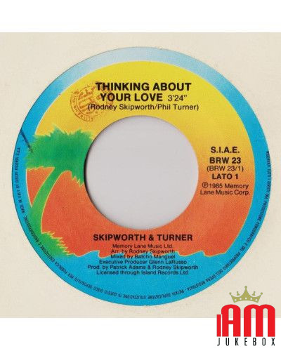 Thinking About Your Love [Skipworth & Turner] – Vinyl 7", 45 RPM [product.brand] 1 - Shop I'm Jukebox 