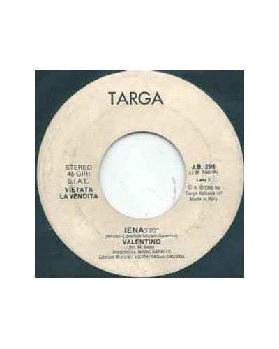 What Happens in the City Iena [Vasco Rossi,...] - Vinyl 7", 45 RPM, Jukebox [product.brand] 1 - Shop I'm Jukebox 