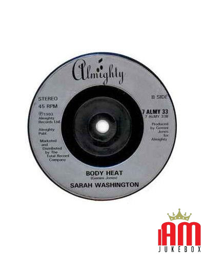 I Will Always Love You (Dance Mix) [Sarah Washington] – Vinyl 7", 45 RPM, Single, Stereo [product.brand] 1 - Shop I'm Jukebox 