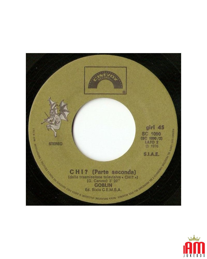 Chi? [Goblin] - Vinyl 7", 45 RPM [product.brand] 1 - Shop I'm Jukebox