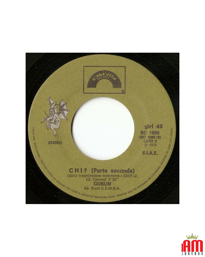 Chi? [Goblin] - Vinyl 7", 45 RPM [product.brand] 1 - Shop I'm Jukebox 