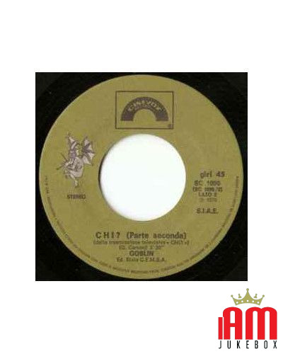 Chi? [Goblin] - Vinyl 7", 45 RPM