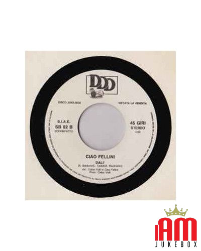 If A Dalì Song was Enough [Eros Ramazzotti,...] - Vinyl 7", 45 RPM, Jukebox [product.brand] 1 - Shop I'm Jukebox 