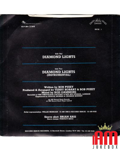 Diamond Lights [Glenn & Chris] - Vinyle 7", Single, 45 tours [product.brand] 1 - Shop I'm Jukebox 