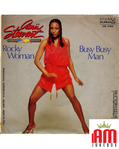 Rocky Woman Busy Busy Man [Amii Stewart] - Vinyl 7", Single, 45 RPM [product.brand] 1 - Shop I'm Jukebox 