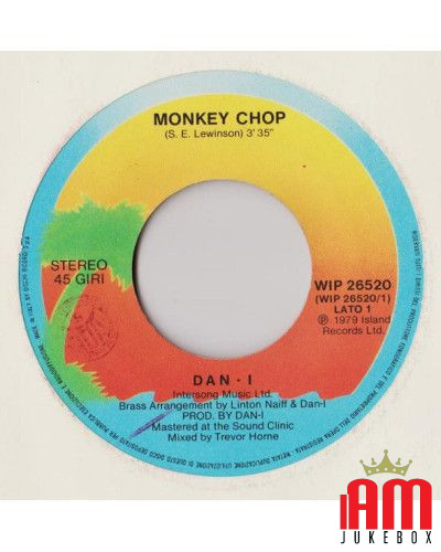 Monkey Chop [Dan-I] - Vinyl 7", 45 RPM, Single, Stereo