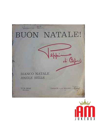 Bianco Natale Jingle Bells [Peppino Di Capri E I Suoi Rockers] - Vinyl 7", 45 RPM [product.brand] 1 - Shop I'm Jukebox 