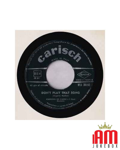 Addio Mondo Crudele [Peppino Di Capri] - Vinyl 7", 45 RPM, Single [product.brand] 1 - Shop I'm Jukebox 