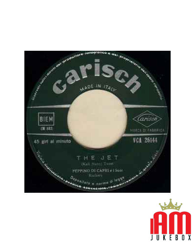 Der Jet Jeder Tanz [Peppino Di Capri E I Suoi Rockers] - Vinyl 7, 45 RPM [product.brand] 1 - Shop I'm Jukebox 