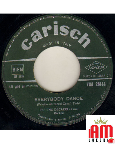 The Jet Everybody Dance [Peppino Di Capri E I Suoi Rockers] - Vinyl 7", 45 RPM [product.brand] 1 - Shop I'm Jukebox 