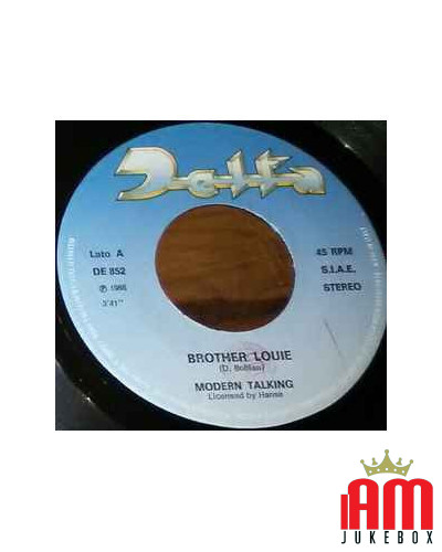 Brother Louie [Modern Talking] - Vinyl 7", 45 RPM, Single [product.brand] 1 - Shop I'm Jukebox 