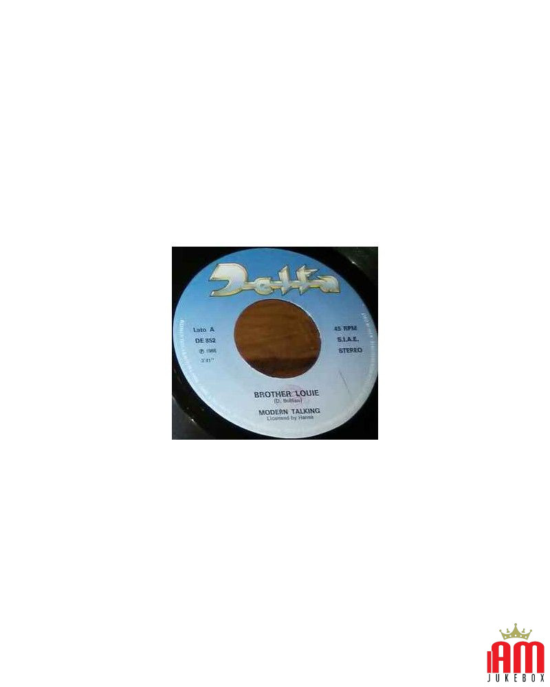 Brother Louie [Modern Talking] - Vinyl 7", 45 RPM, Single [product.brand] 1 - Shop I'm Jukebox