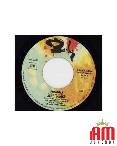 Ramaya [Afric Simone] - Vinyl 7", 45 RPM [product.brand] 1 - Shop I'm Jukebox