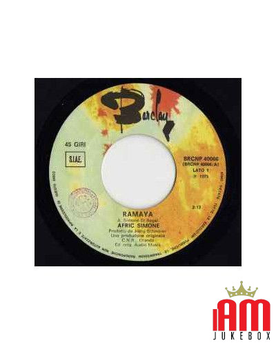 Ramaya [Afric Simone] - Vinyle 7", 45 Tours [product.brand] 1 - Shop I'm Jukebox 