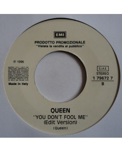 Everybody (Radio Studio Version) You Don't Fool Me (Edit Version) [Worlds Apart,...] - Vinyl 7", 45 RPM, Promo