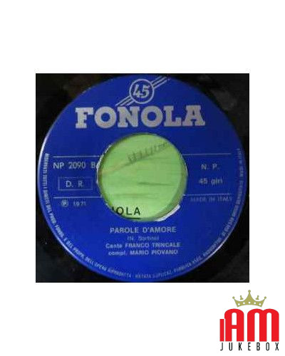 Ferriera Le Più Belle Parole [Franco Trincale,...] - Vinyl 7", 45 RPM [product.brand] 1 - Shop I'm Jukebox 