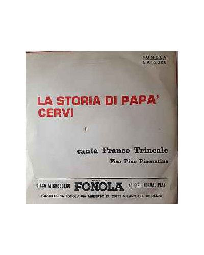 Die Geschichte von Papa Cervi [Franco Trincale] – Vinyl 7", 45 RPM [product.brand] 1 - Shop I'm Jukebox 