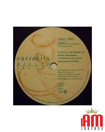 Free [Curiosity Killed The Cat] - Vinyl 7", 45 RPM, Single [product.brand] 1 - Shop I'm Jukebox 