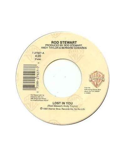 Lost In You [Rod Stewart] – Vinyl 7", 45 RPM, Single [product.brand] 1 - Shop I'm Jukebox 