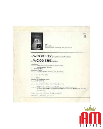 Wood Beez (Pray Like Aretha Franklin) [Scritti Politti] - Vinyl 7", 45 RPM, Single [product.brand] 1 - Shop I'm Jukebox 