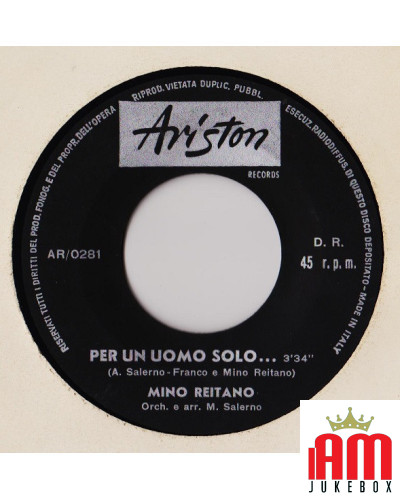 Una Chitarra, Cento Illusioni [Mino Reitano] - Vinyl 7", 45 RPM [product.brand] 1 - Shop I'm Jukebox 