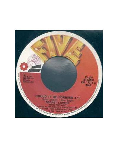 Could It Be Forever [Secret Lovers (2)] - Vinyl 7", 45 RPM, Stereo [product.brand] 1 - Shop I'm Jukebox 