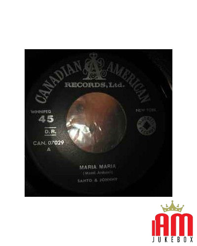 Maria, Maria   Ruby [Santo & Johnny] - Vinyl 7", 45 RPM