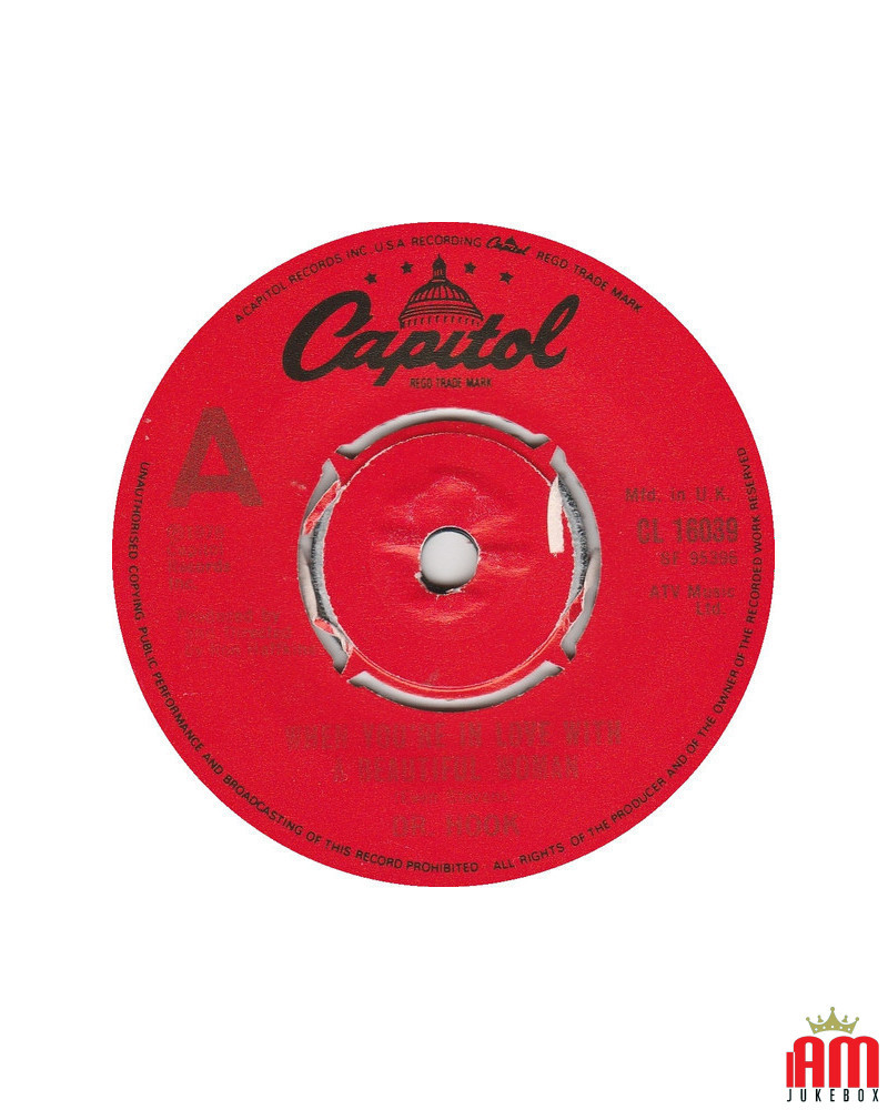 When You're In Love With A Beautiful Woman [Dr. Hook] - Vinyl 7", 45 RPM, Single [product.brand] 1 - Shop I'm Jukebox 