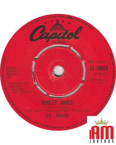 When You're In Love With A Beautiful Woman [Dr. Hook] - Vinyl 7", 45 RPM, Single [product.brand] 1 - Shop I'm Jukebox 