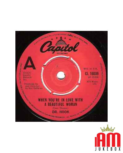 When You're In Love With A Beautiful Woman [Dr. Hook] - Vinyl 7", 45 RPM, Single [product.brand] 1 - Shop I'm Jukebox 