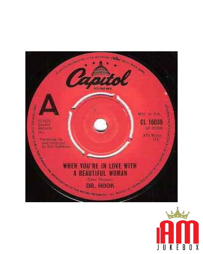 When You're In Love With A Beautiful Woman [Dr. Hook] - Vinyl 7", 45 RPM, Single