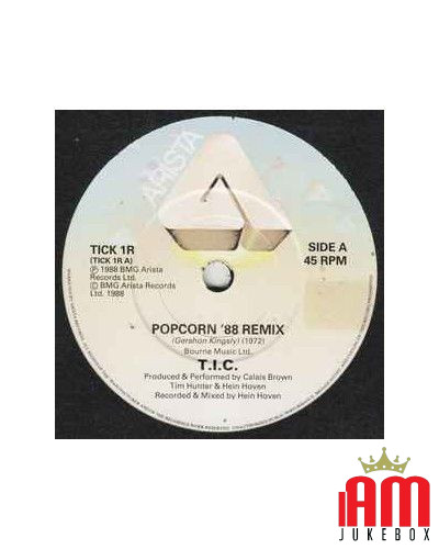 Popcorn '88 Remix [T.I.C. (2)] - Vinyl 7", 45 RPM, Single