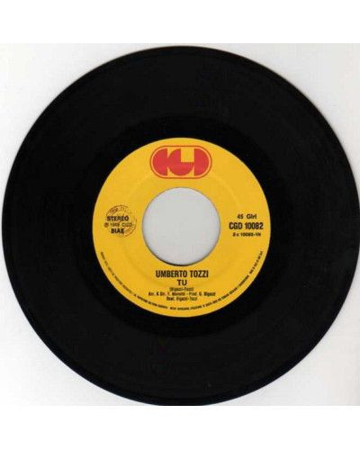 Tu [Umberto Tozzi] - Vinyl 7", 45 RPM, Single, Stereo [product.brand] 1 - Shop I'm Jukebox 