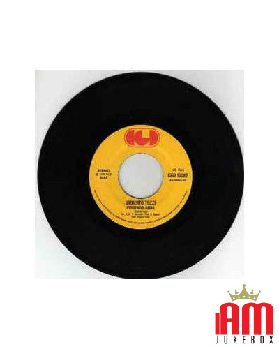 Tu [Umberto Tozzi] - Vinyl 7", 45 RPM, Single, Stéréo [product.brand] 1 - Shop I'm Jukebox 