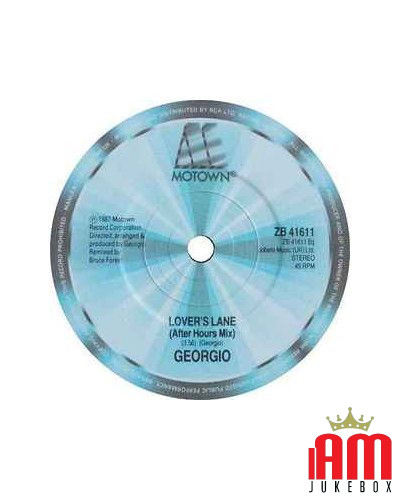 Lover's Lane [Georgio (2)] - Vinyl 7", 45 RPM, Single, Stereo [product.brand] 1 - Shop I'm Jukebox 