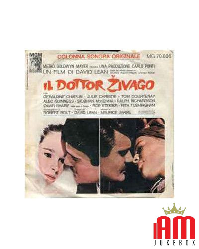 Tema Di Lara E Titoli Di Testa Da "Il Dottor ?ivago" (Colonna Sonora Originale) [Maurice Jarre] - Vinyl 7", 45 RPM