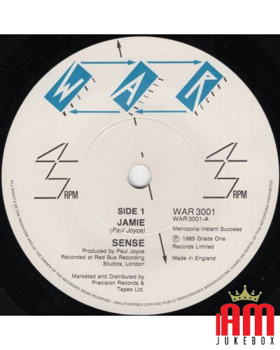 Jamie [Sense (4)] - Vinyl 7", 45 RPM, Single [product.brand] 1 - Shop I'm Jukebox 