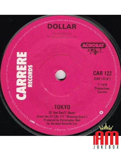 L'amour doit s'accrocher à moi [Dollar] - Vinyl 7", 45 RPM, Single [product.brand] 1 - Shop I'm Jukebox 