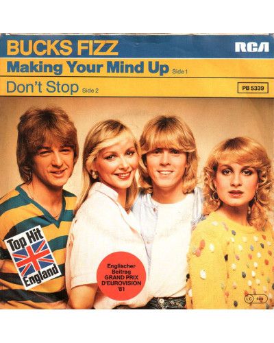 Making Your Mind Up [Bucks Fizz] - Vinyl 7", 45 RPM, Single, Stereo