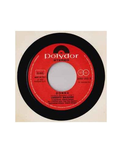 Balla   Donna [Umberto Balsamo] - Vinyl 7", 45 RPM